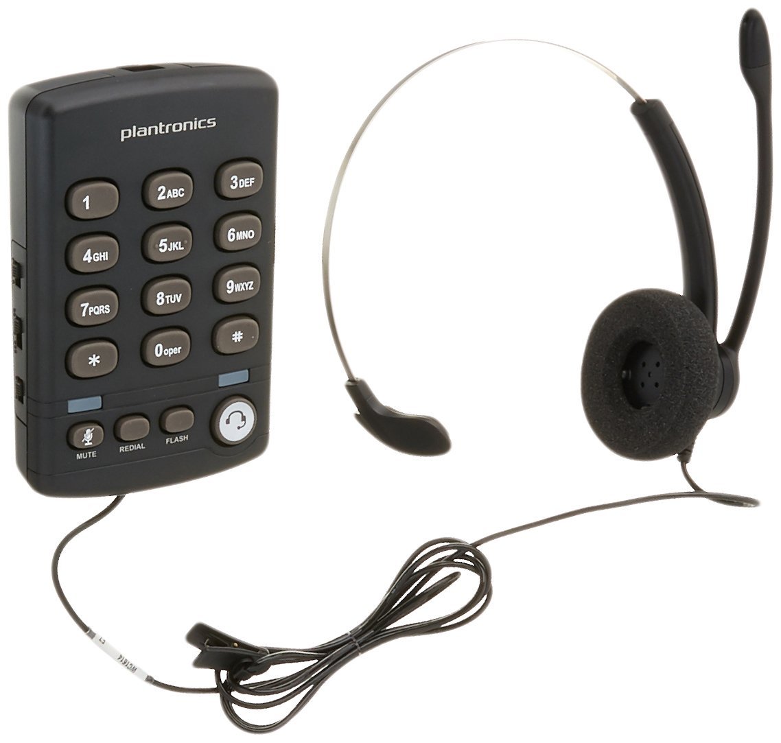 Plantronics PLT Va@即購入OK  Amazon.com : Plantronics Practica T110 Standard Phone, Black